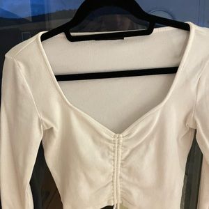 Great condition Zara white long sleeve